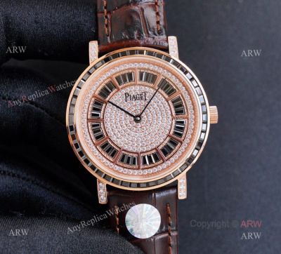 New Rose Gold Piaget Altiplano Diamond Watch 41mm Best Replica